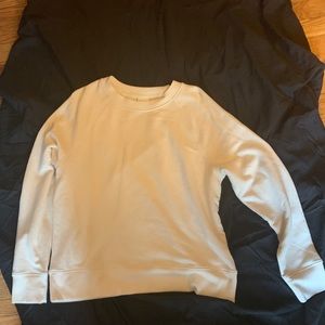 Soft cream sweatshirt